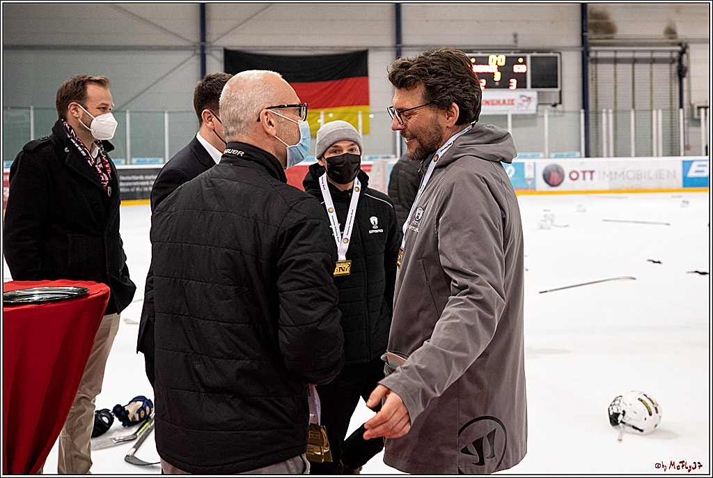 U20-DNL Meisterschaftsfinale;  Koelner Junghaie - Eisbaeren Juniors Berlin; Koeln, 27.03.2022